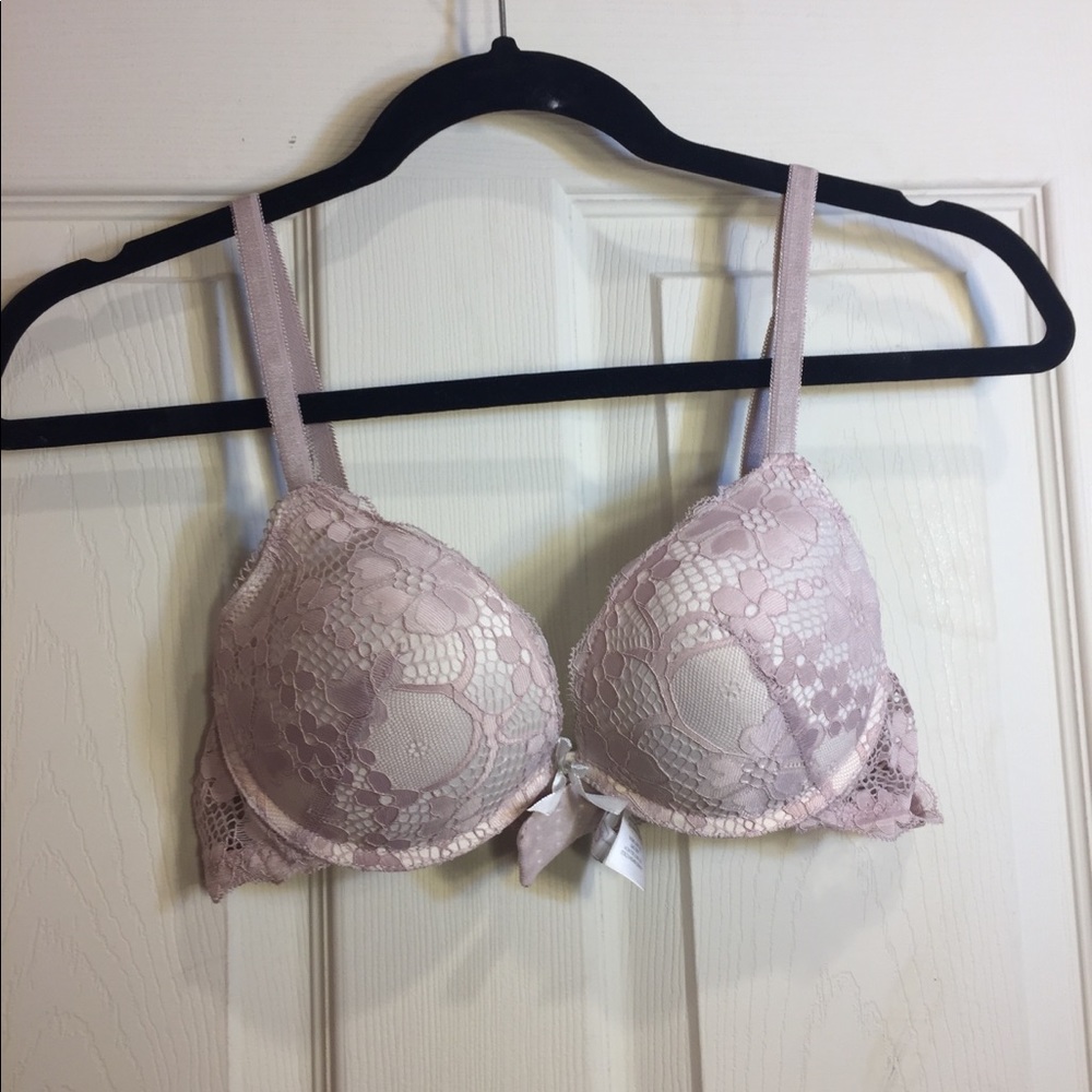 Purple bra